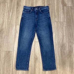 Banana Republic High Rise Straight Jeans